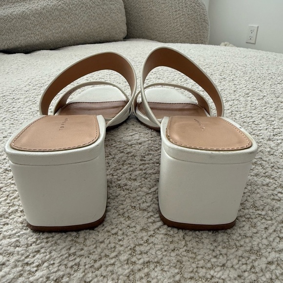 Topshop White Leather Sandals - Picture 7 of 8